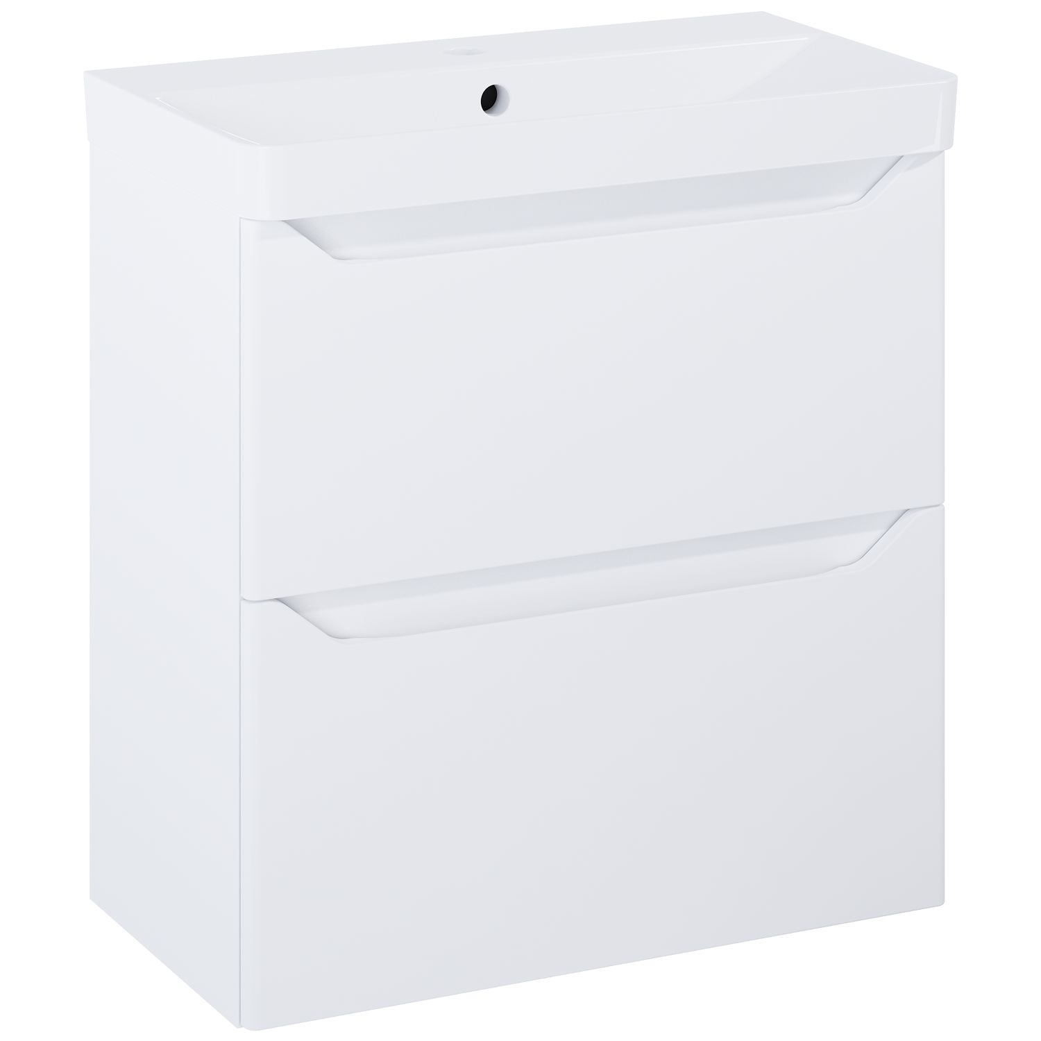 Elita Helo umywalka z szafką 60,8 cm biały RE020600208060