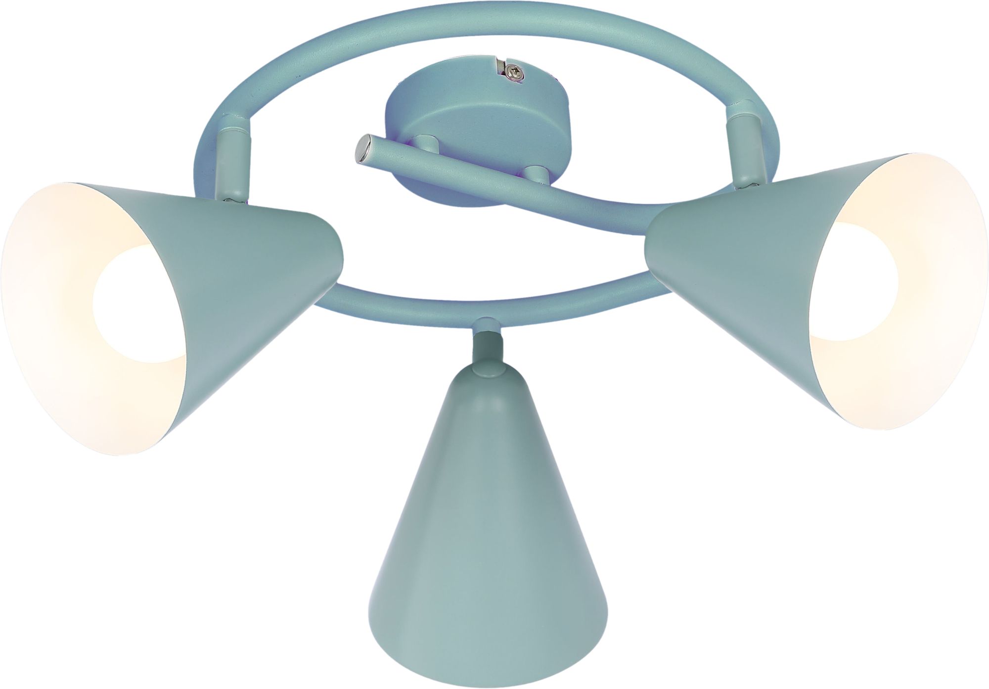 Candellux Amor lampa podsufitowa 3x40W szary mat 98-63359