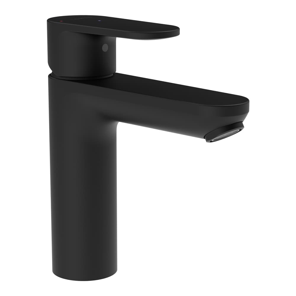 Laufen Pro X bateria umywalkowa podtynkowa czarna HF506904198000