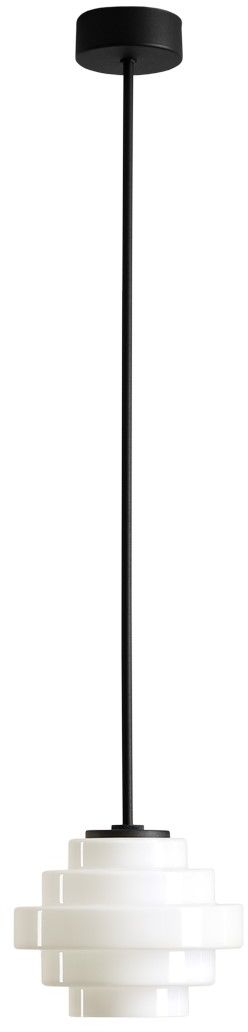 Aldex Filo Milky lampa wisząca 1x5 W biała 9002PL_G1_M