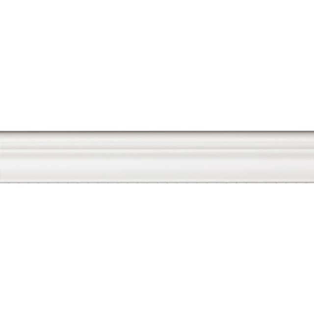 Płytka ścienna hiszpańska PALACE MOLDURA MODERN WHITE mat 5x30 gat. I