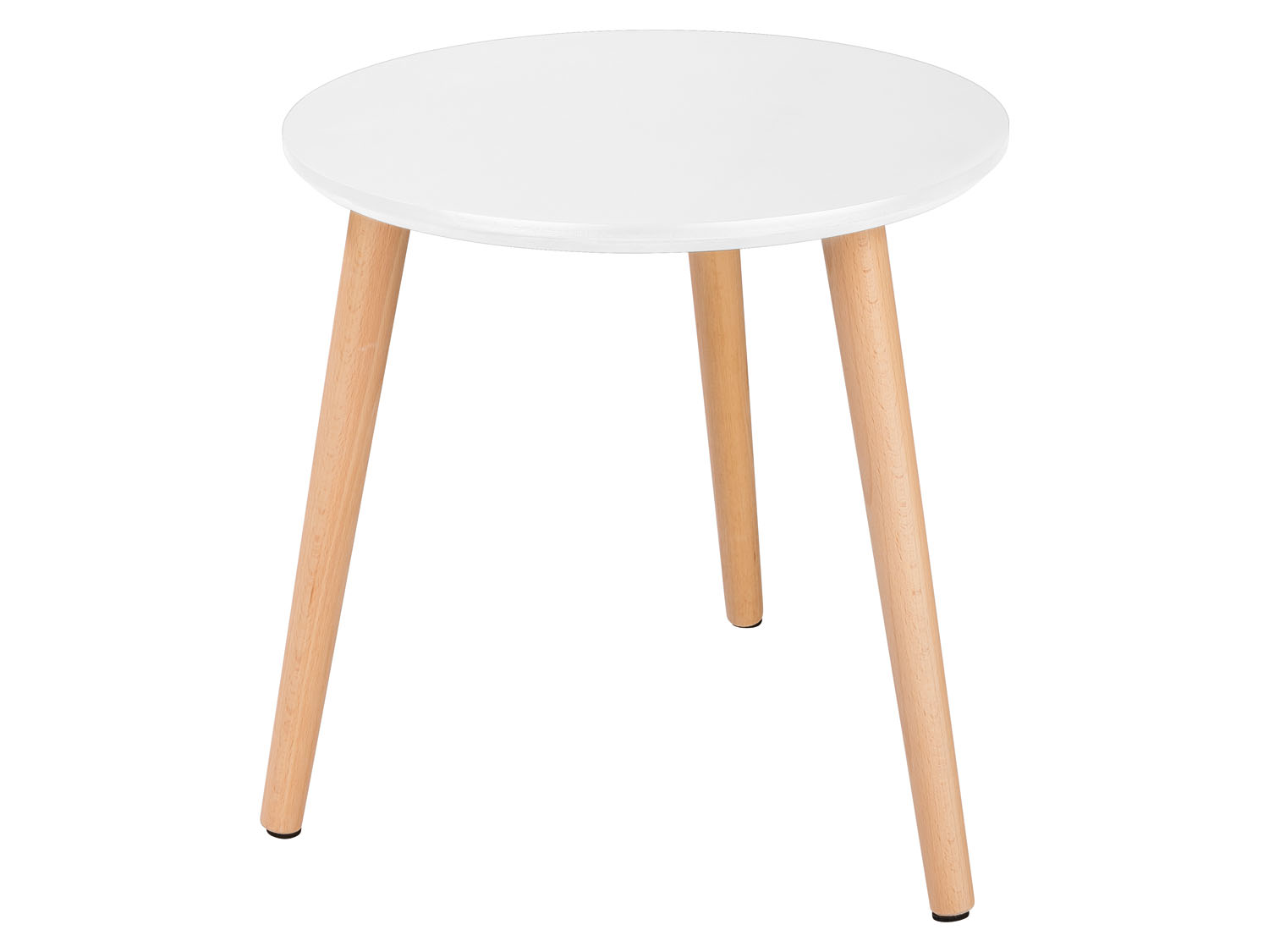 Livarno home Stolik okrągły Ø 40 cm Biały