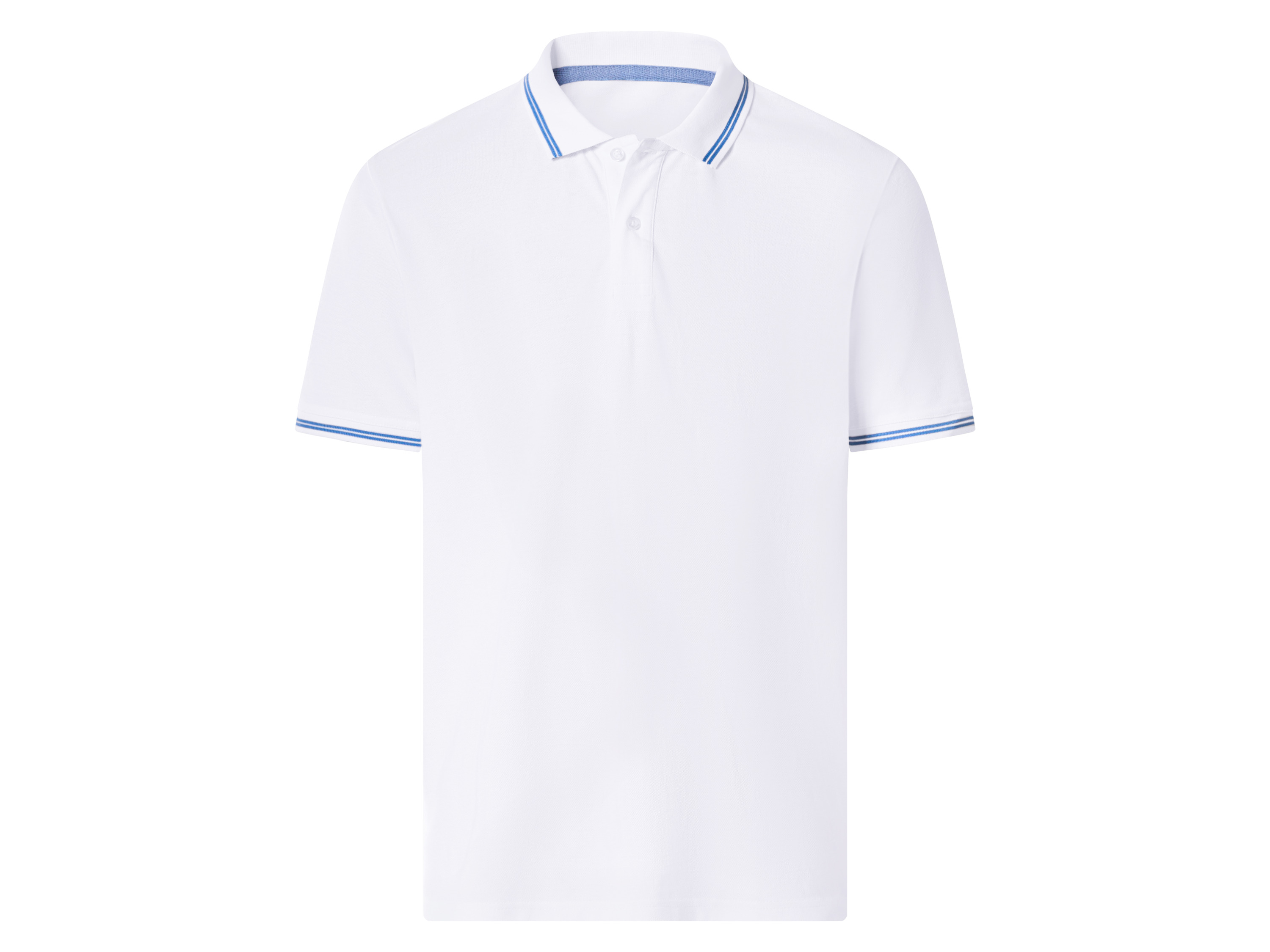 Esmara MEN Koszulka polo męska Biały, S 44/46