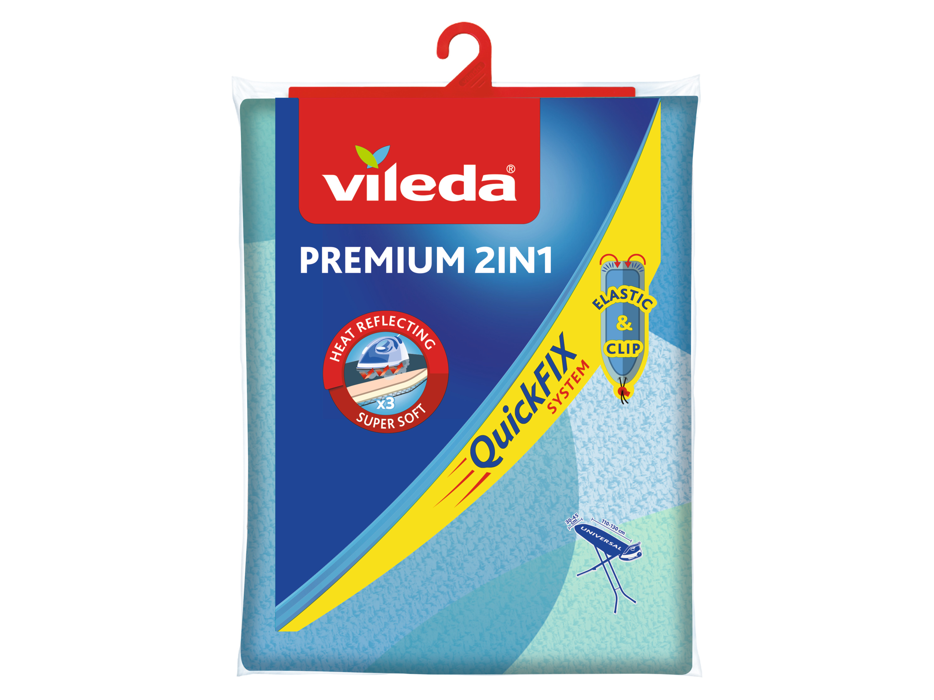 Vileda Pokrowiec na deskę do prasowania Premium 2 w 1