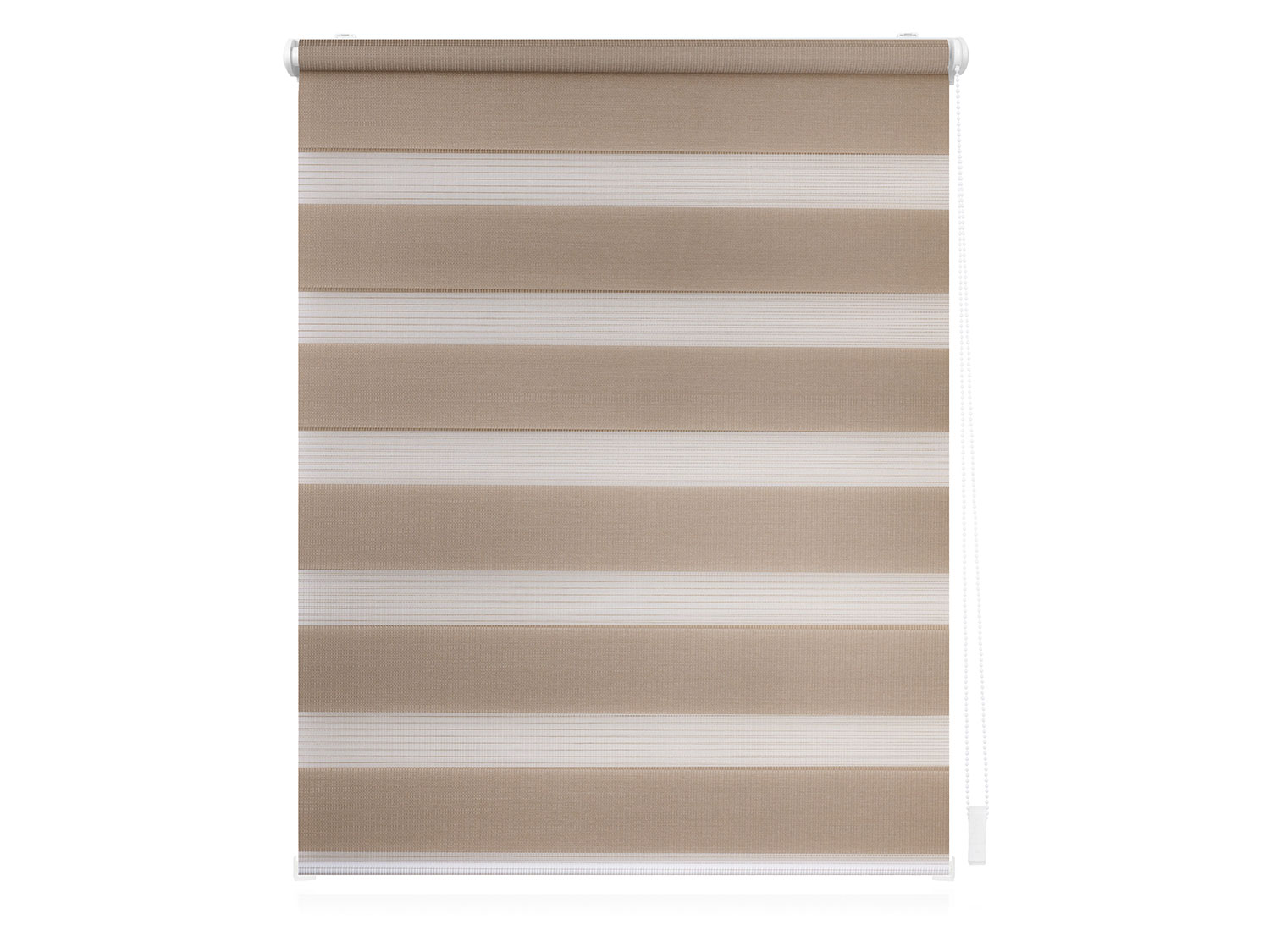 Lichtblick Roleta dzień/ noc Klemmfix, bez wiercenia, od 45 x 150 cm Taupe, 60x220 cm