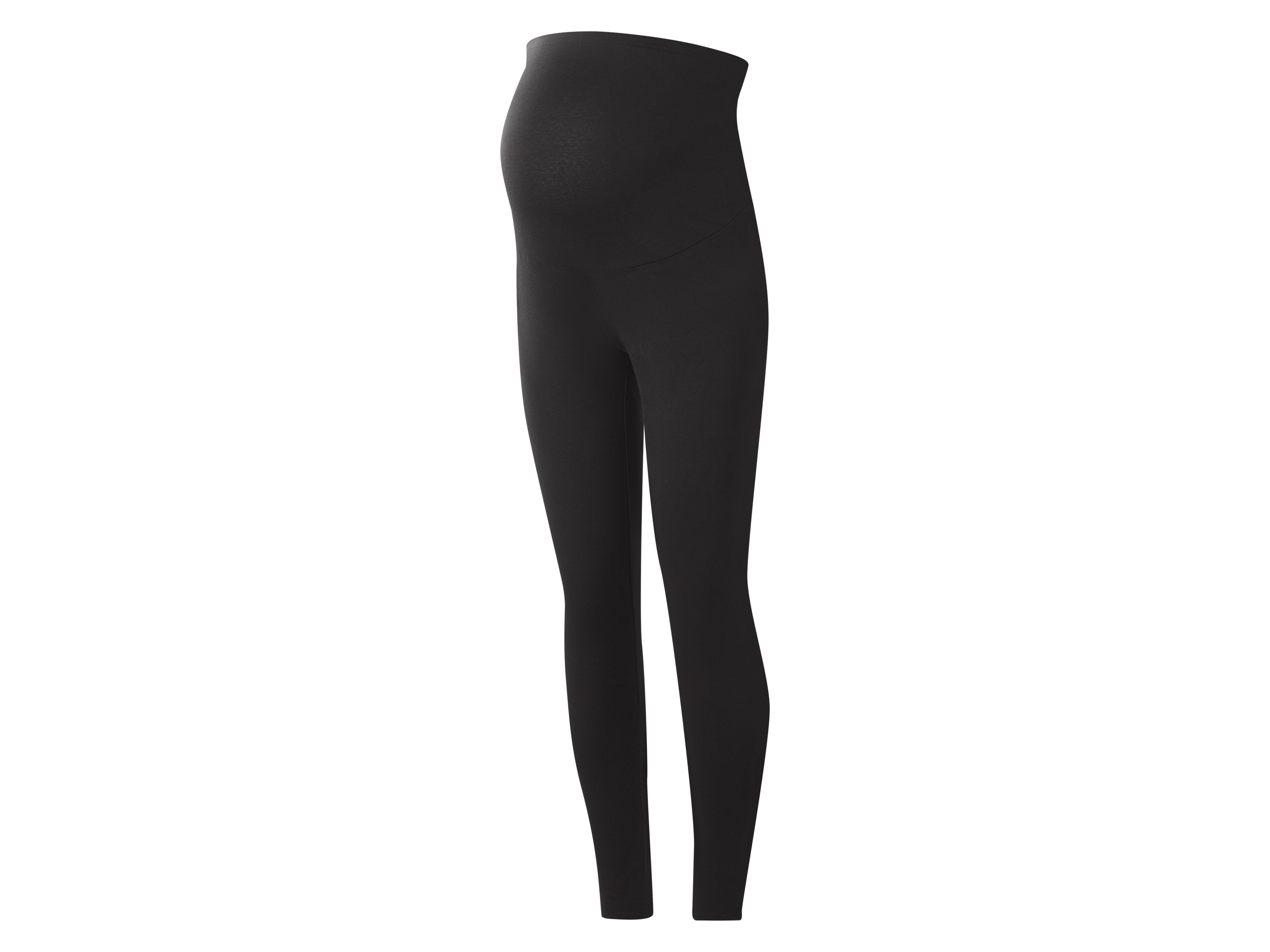 esmara Legginsy ciążowe damskie z biobawełną Czarny, Xl48/50