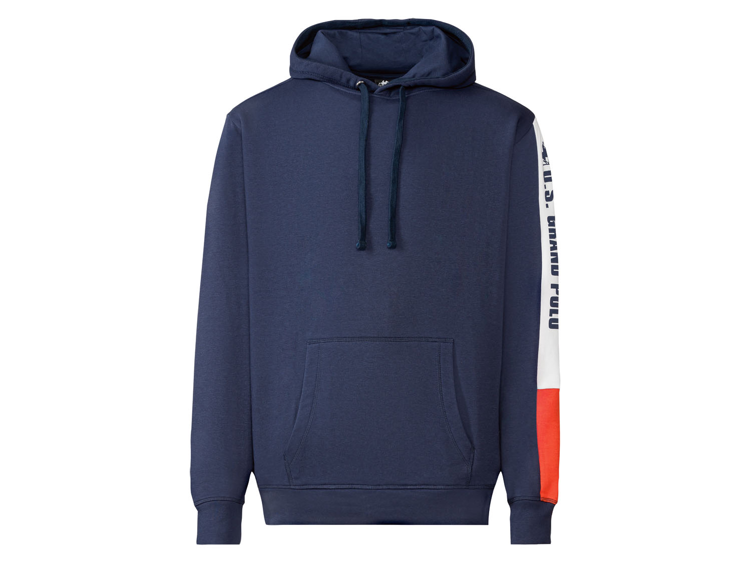 Livergy Bluza dresowa męska z bawełną, 1 sztuka L52/54, Granatowy