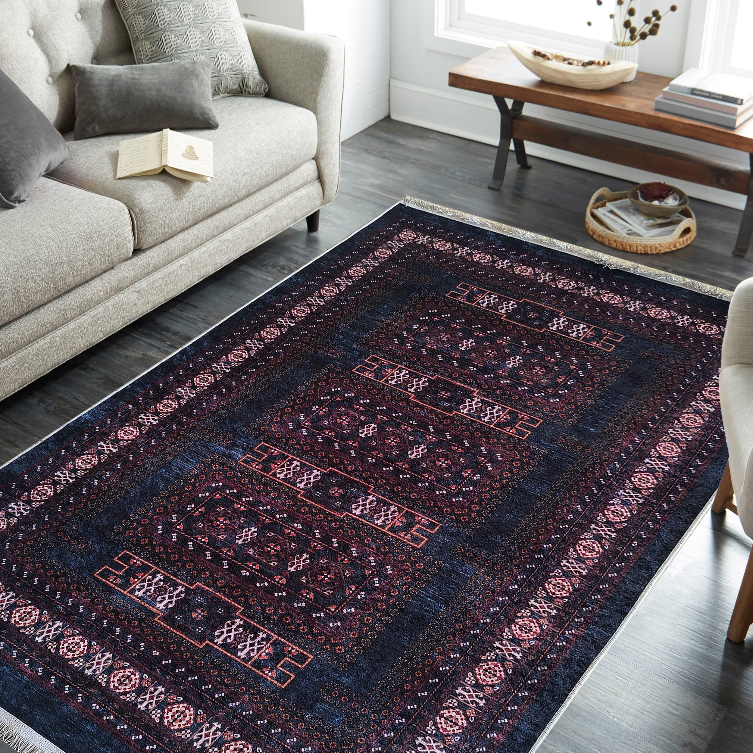 Dywan - 60 x 100 cm - Wielokolorowy - Nowoczesny - Dywanopol