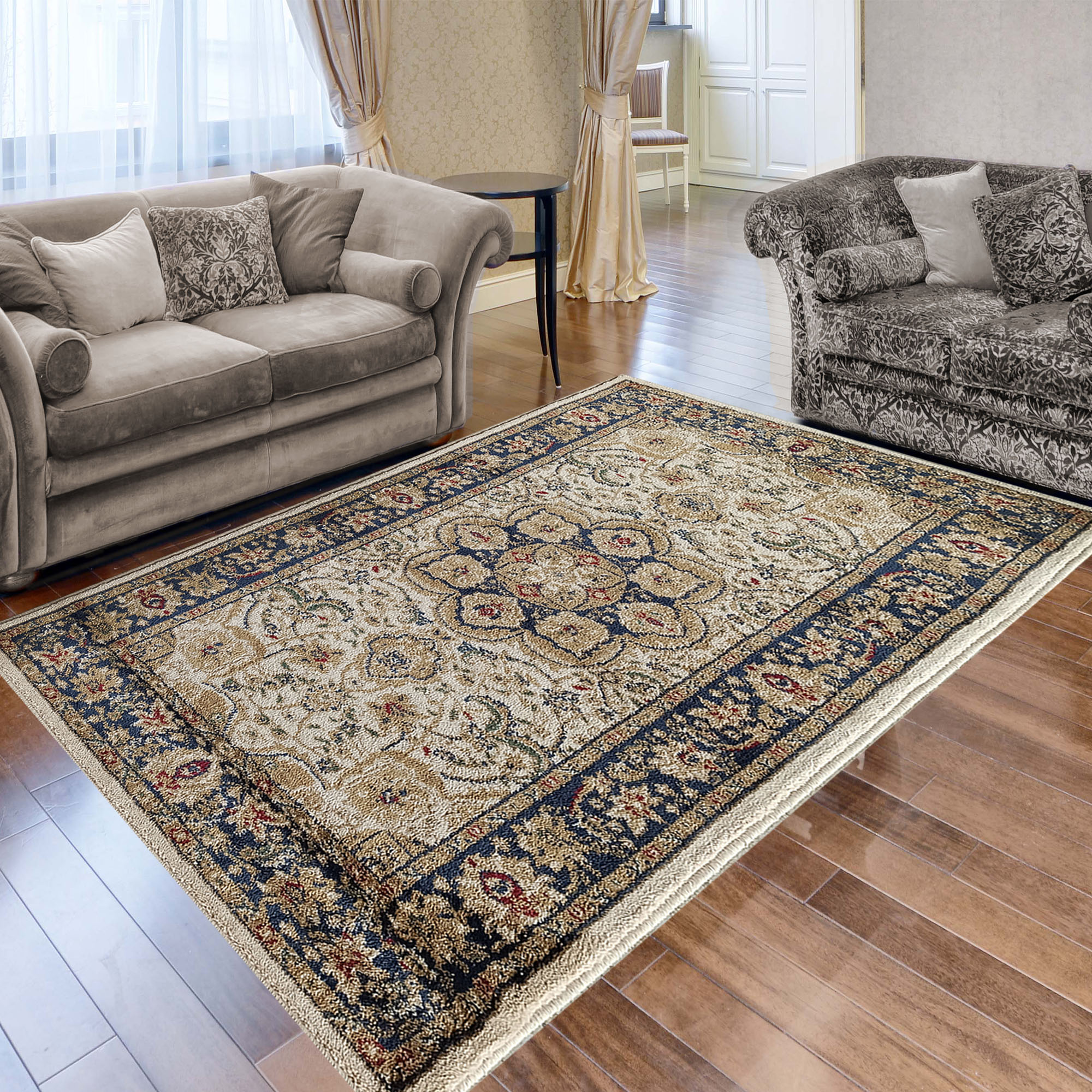 Dywan - 80 x 150 cm - Kremowy - Ekskluzywny - Dywanopol
