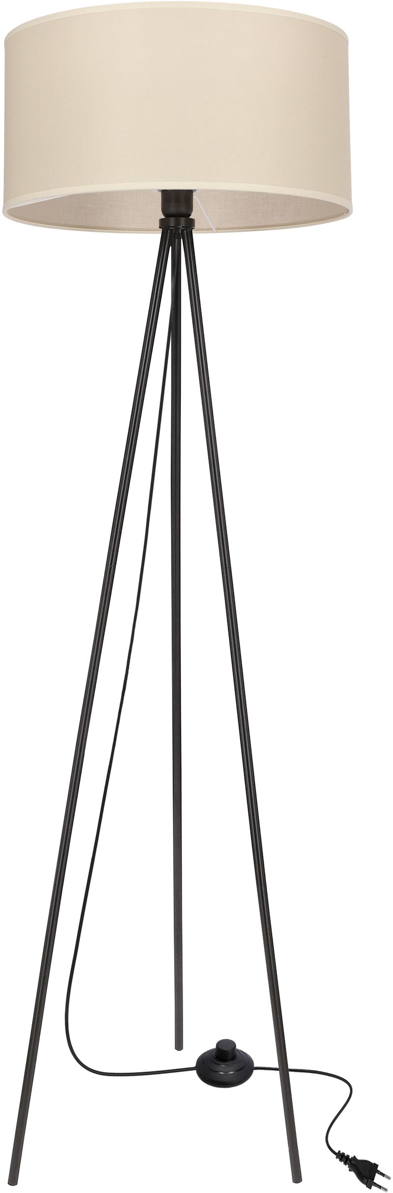 Darmowa Dostawa - Lampa stojąca 1x40 W beżowa Candellux Shanti 5138760