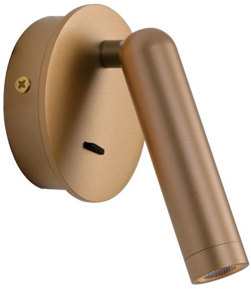 Darmowa Dostawa - Kinkiet 1x2.5 W złoty Italux Carda WL648341GD