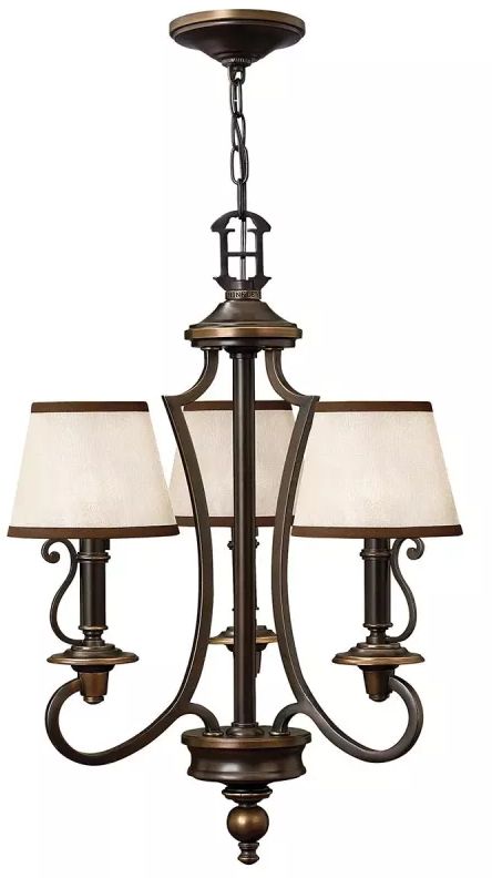 Darmowa Dostawa - Lampa wisząca 3x40 W brązowa Elstead Lighting Plymouth HKPLYMOUTH3