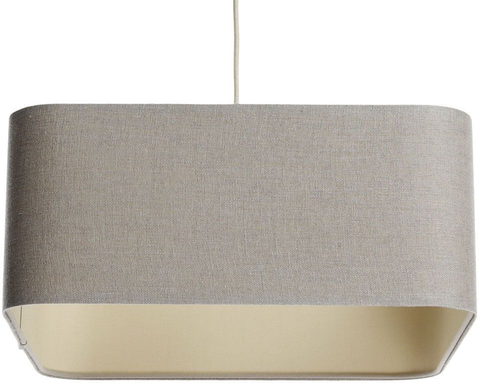 Darmowa Dostawa - Lampa wisząca 1x60 W beżowa BPS Koncept Kwadro len light KW00140W25