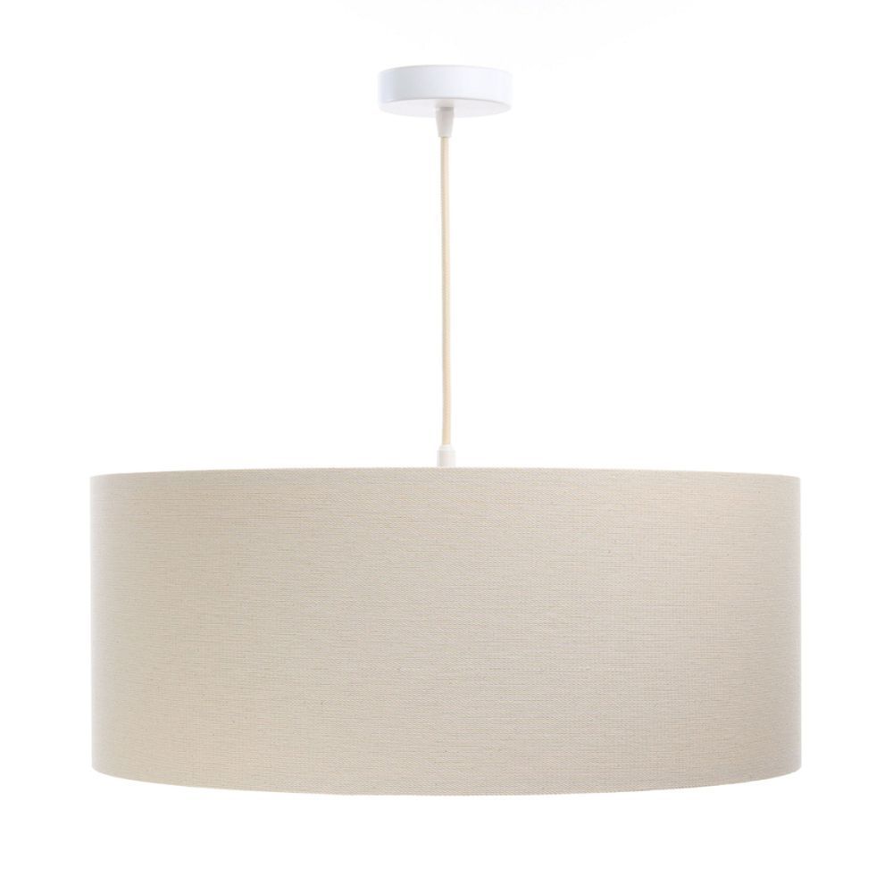 Darmowa Dostawa - Lampa wisząca 1x60 W kremowa-beżowa BPS Koncept Boho 06A00460