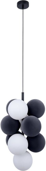 Darmowa Dostawa - Lampa wisząca 4x12 W szary/popielaty Abruzzo Vino ABRGRAPPAS
