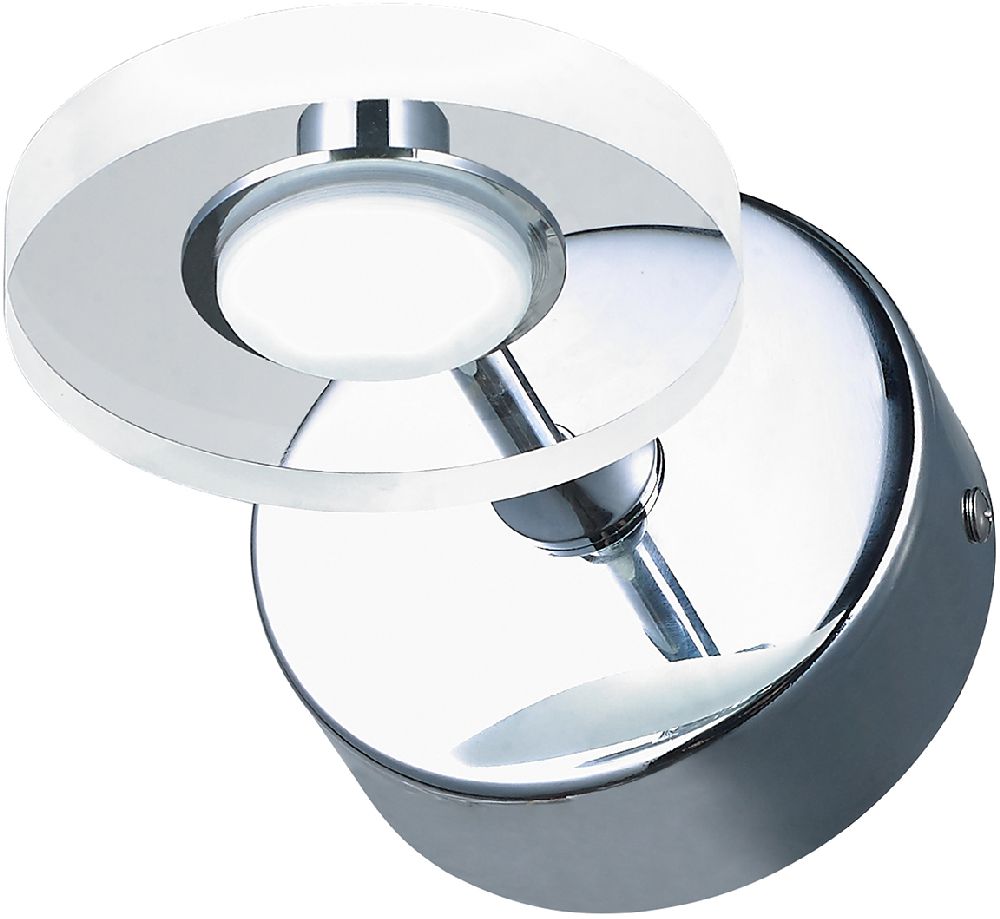 Darmowa Dostawa - Kinkiet 1x3 W chrom Italux Harmony MB12251