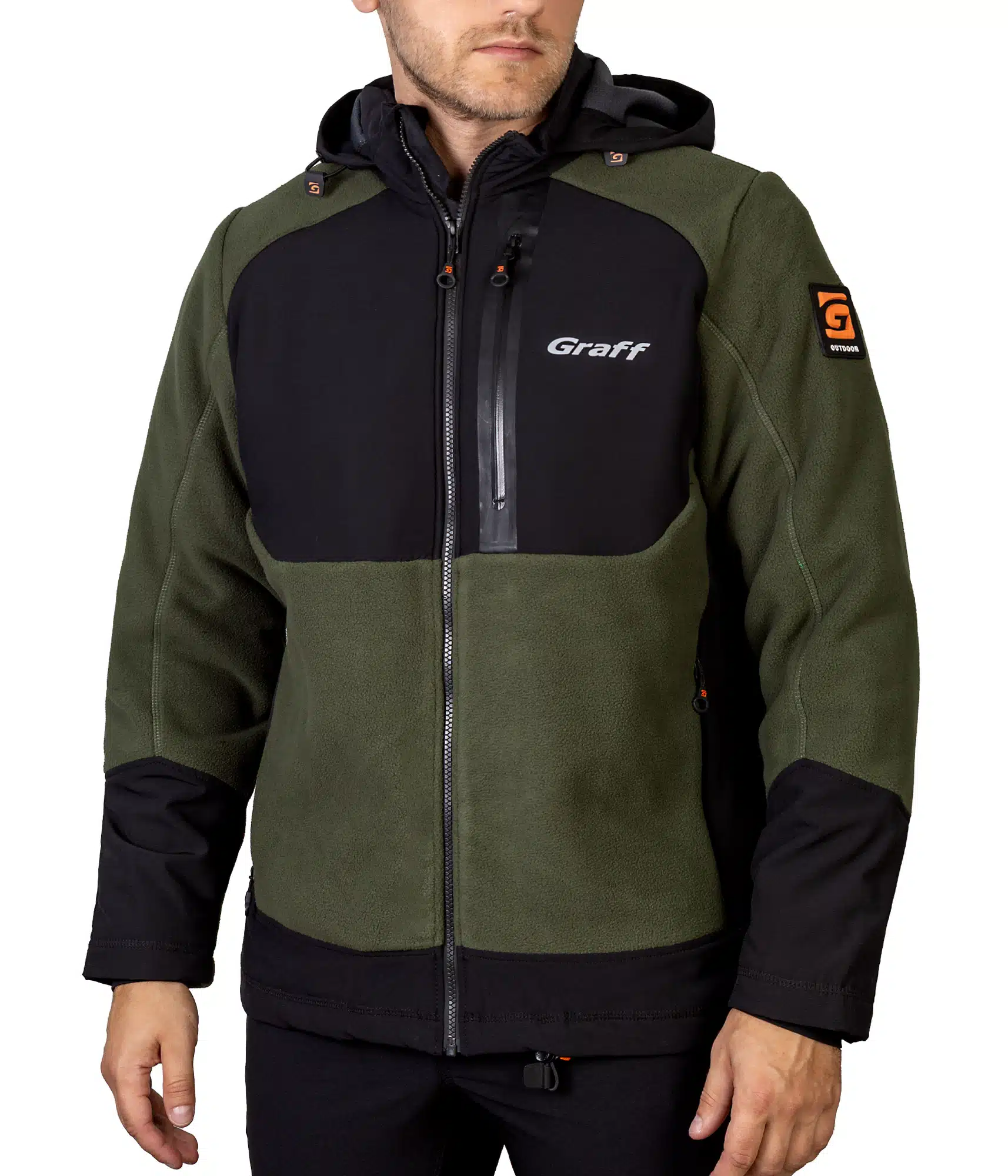 Graff Bluza Ocieplana / Polarowa Waterstop Zielona 562WS