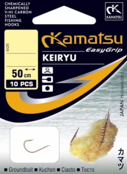 Kamatsu Gotowe Przypony Keiryu do ciasta Rozm.12 10szt