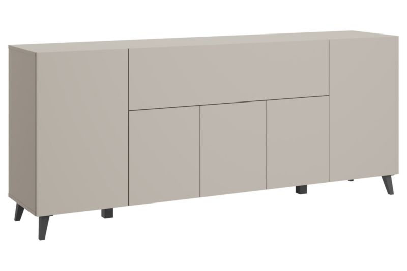 Komoda RTV MINIO go for it LOKET 180cm,kaszmirowy beż, 1 szt.
