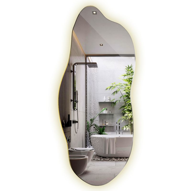 Lustro LED Tulup asymetryczne 45x100 cm neutralne 1 szt.