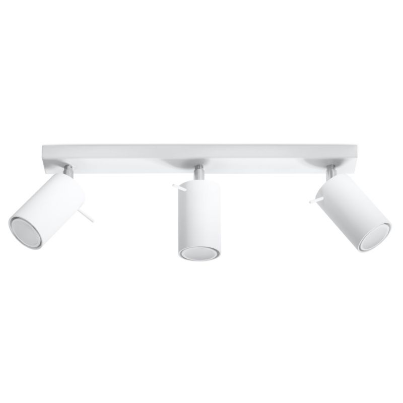 Reflektor sufitowy Pure Lume TORQUE biały chromowany 3xGU10x40W IP20 wym:15x45x8cm - 1 szt.