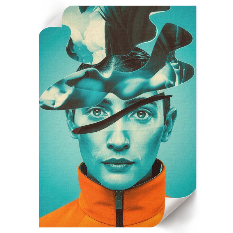Plakat Na Ścianę ArtPrintCave 29,7x42 cm Surrealistyczny portret Perspective Lab 1 szt.