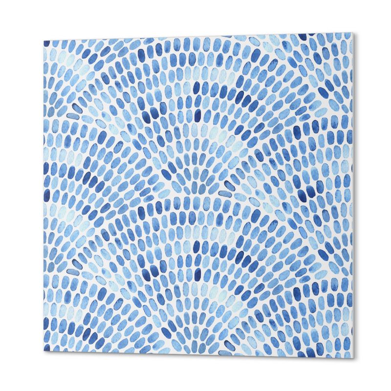 Komplet Kafelków PCV ArtPrintCave 20x20 cm Fale w akwareli 20 szt.