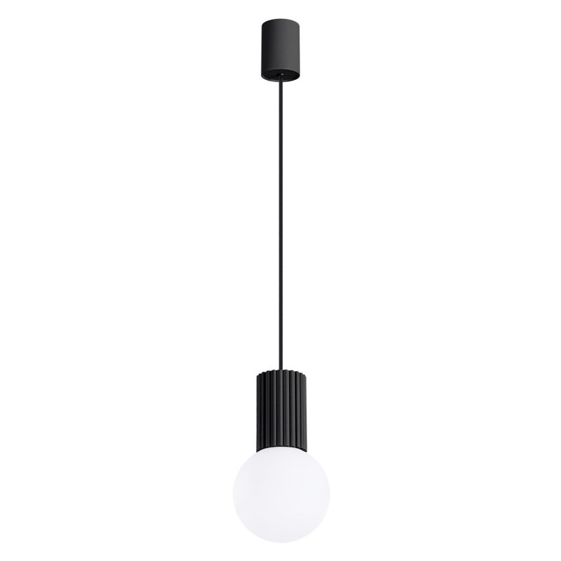 Lampa sufitowa Pure Lume SFERA czarno-biała 1xG9x8W IP20 wym:120x12x12cm - 1 szt.