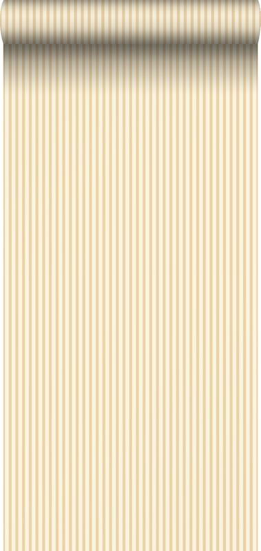 Tapeta Sanders & Sanders paski żółtym 50 x 900 cm - 1 rol.
