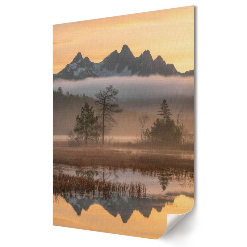 Plakat na ścianę Wallfluent Format A2 Górski pejzaż Artysta Nevara 1 szt.