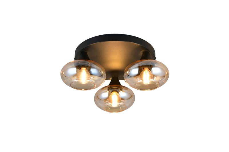 Lampa wisząca RL DIVINA miedziana 3xE14x10W IP20 wym:15x39x39cm - 1 szt.
