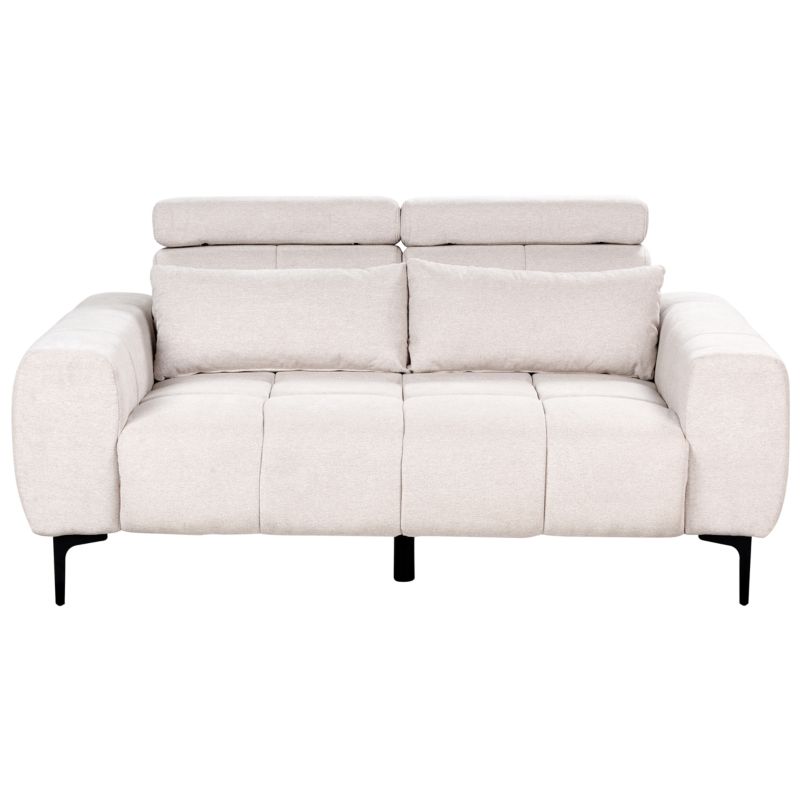 Sofa dla 2 osób Vegamo Beżowy 1 szt.