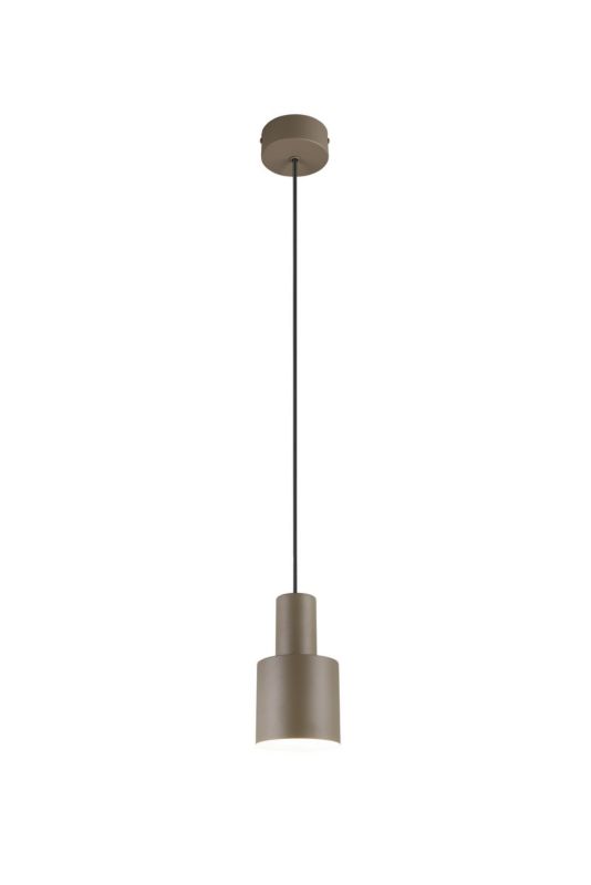 Lampa wisząca Trio ELIOR ciemnoszary 1xE27x10W IP20 wym:150x12x12cm - 1 szt.