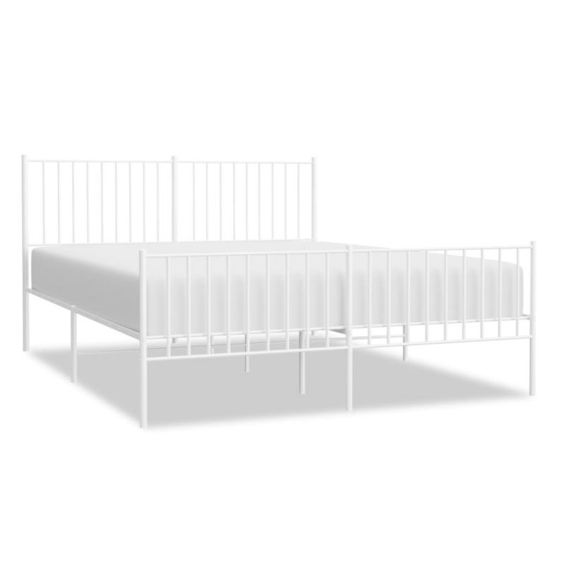 Łóżko metalowe WaszeMeble 160x200 cm biała WM-350952 1 szt.