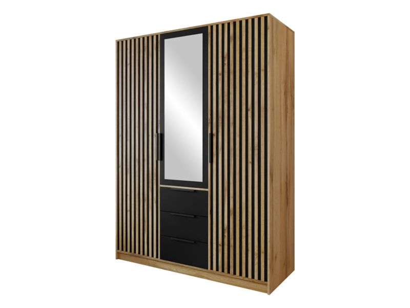 Szafa MIRJAN 24 Bali Lux 3D biały/dąb wotan 1 szt.