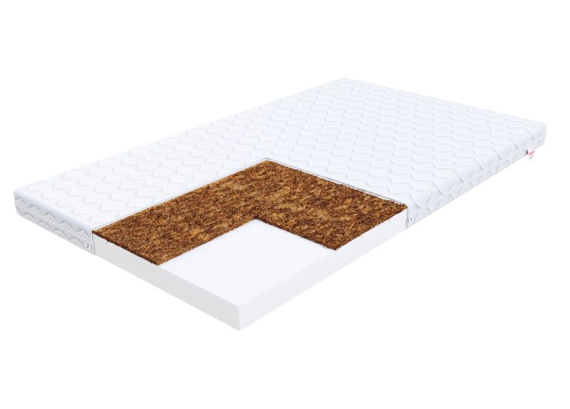 Materac piankowy FDM COCO 70x160 z pianką poliuretanową i wkładem kokosowym 1 szt.