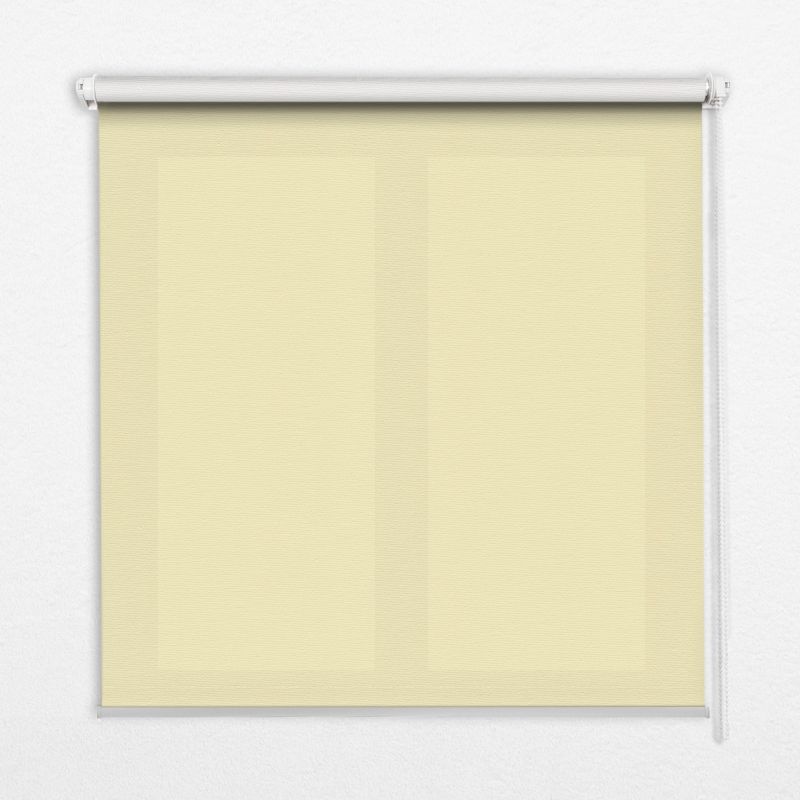 Roleta Okienna Tulup 130x140 cm Jasny Żółty Montaż do ściany/sufitu 1 szt.
