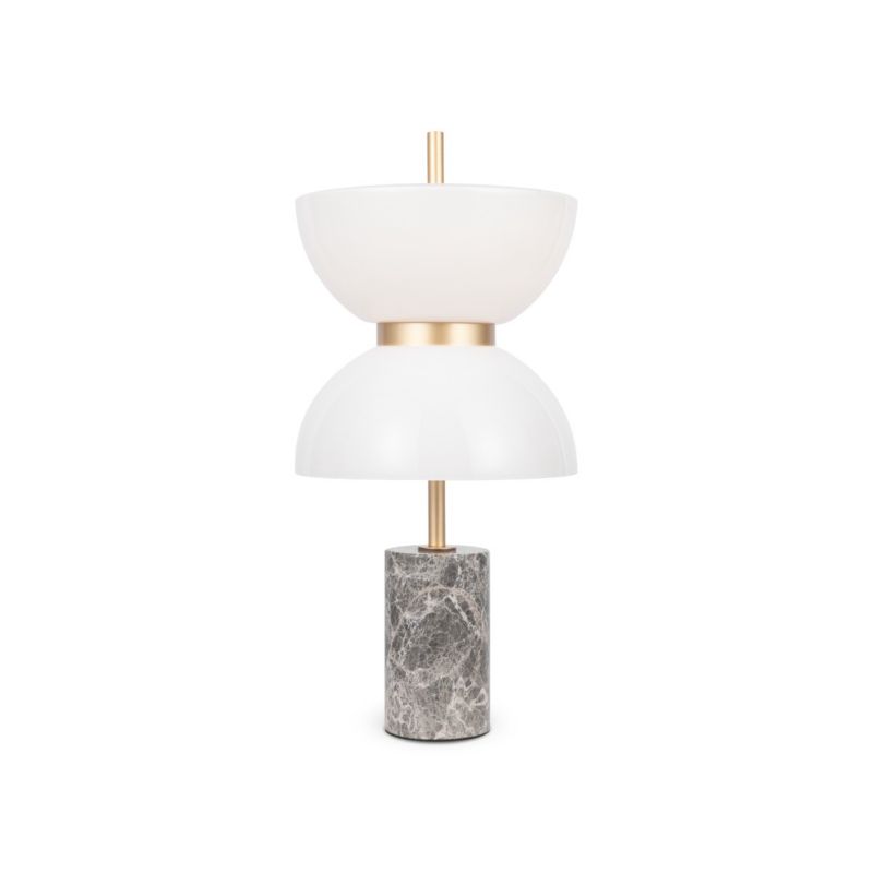 Lampa stołowa marmurowa podstawa Maytoni KYOTO mosiężno-złota LED 11W 3000K 500lm IP20 - 1 szt.
