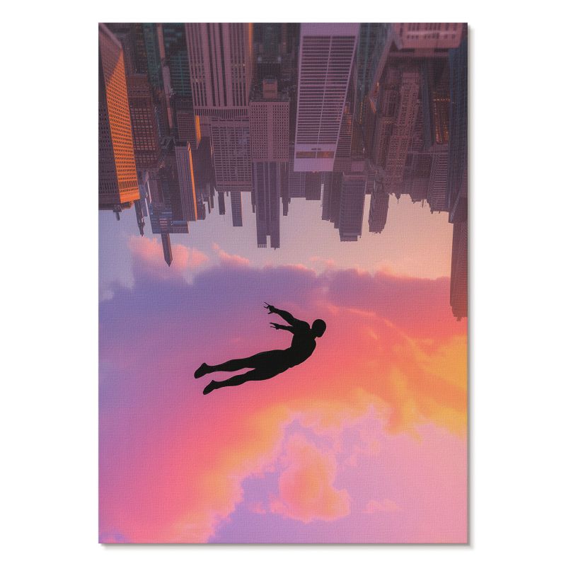 Plakat na Płótnie Tulup 21x29,7 cm (A4) Lot marzeń Do salonu, biura, sypialni 1 szt.