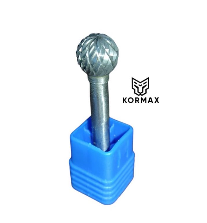 Frez pilnik obrotowy do metalu Kormax 10x9x54mm chwyt 6mm z węglika spiekanego KUD (DX1009M06) - 1 szt.