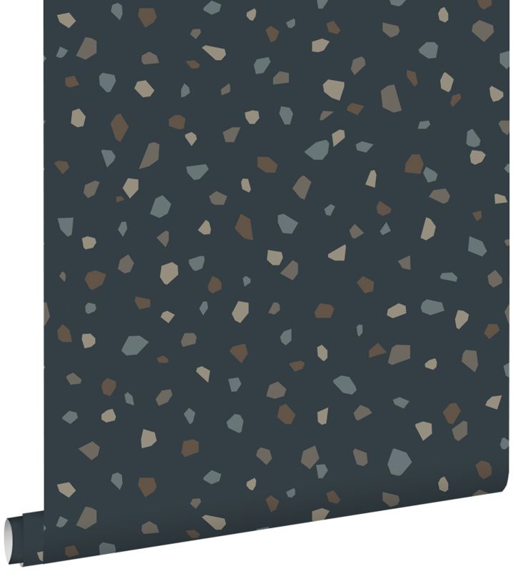 Tapeta ESTAhome lastryko ciemnoniebieskim 50 x 900 cm - 1 rol.