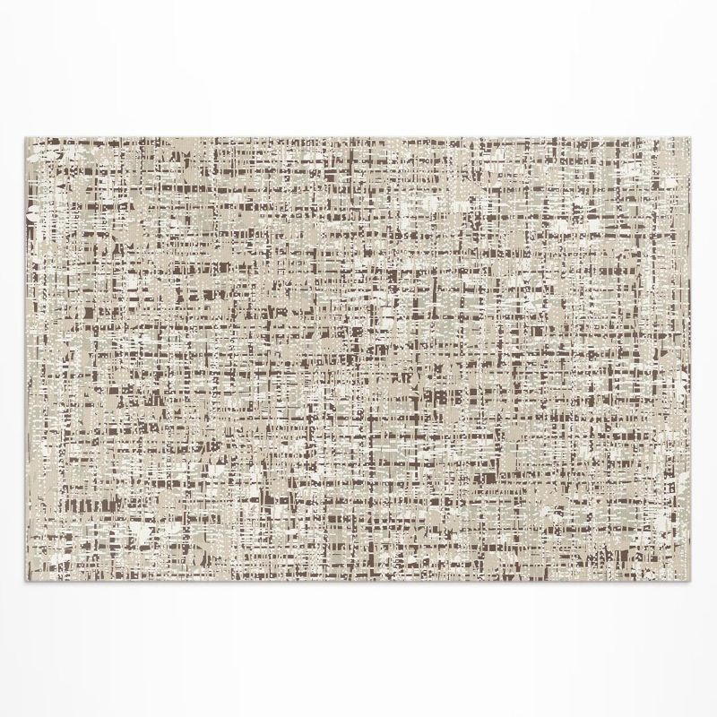 Dywan Winylowy Z Nadrukiem Wallfluent 150x225 cm Imitacja tkaniny w stylu boho 1 szt.