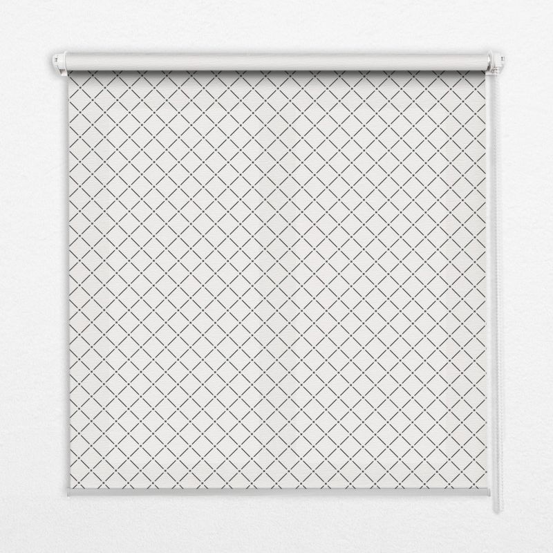 Roleta Okienna Tulup 100x180 cm Romby Montaż do ściany/sufitu 1 szt.