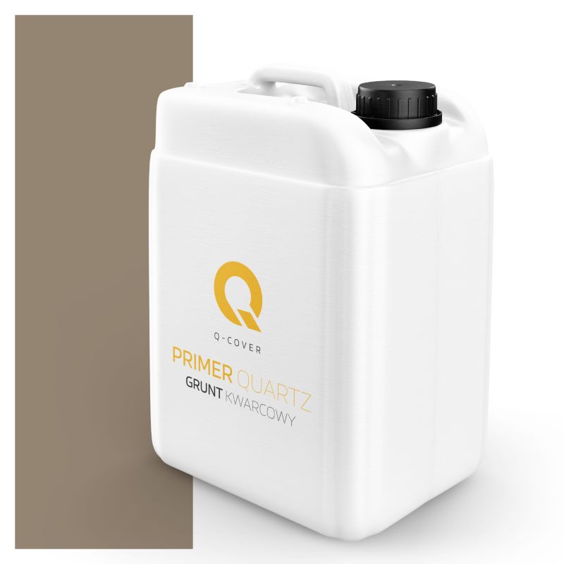 Grunt Kwarcowy pod Tynk Dekoracyjny Q-Cover Beżowy D814 7.5KG