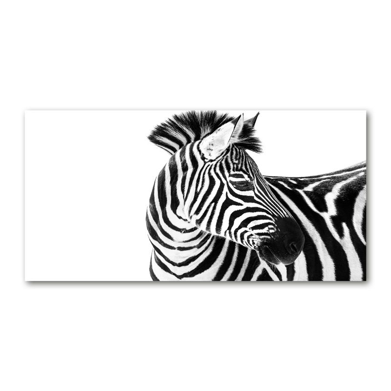 Obraz canvas Tulup Zebra w śniegu 125x50 cm 1 szt.