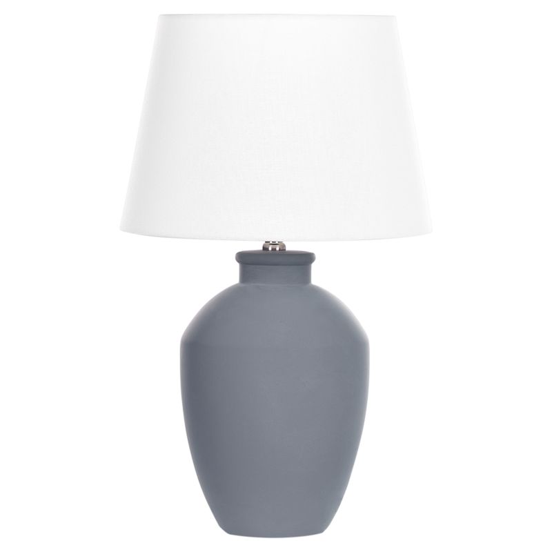 Lampa stołowa Arcos Ceramika Szary 1 szt.