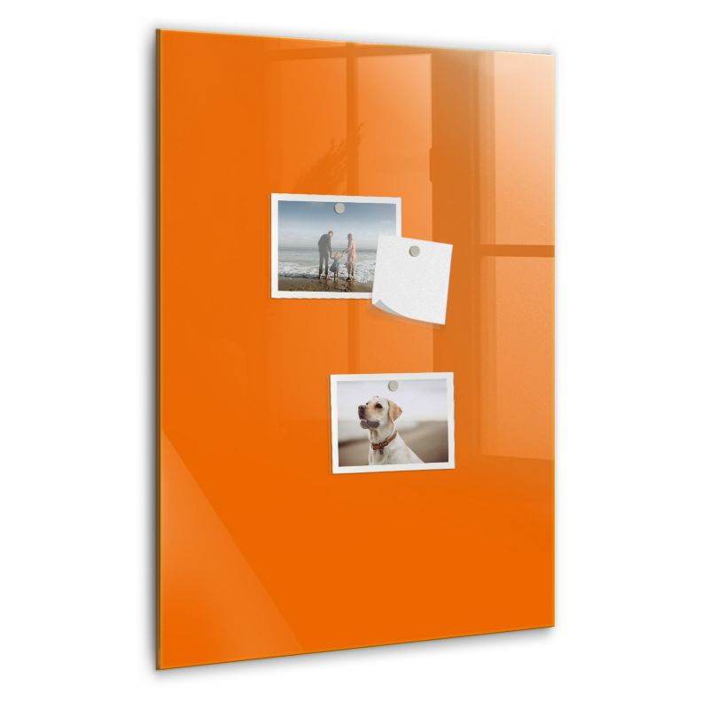 Foto tablica magnetyczna Wallfluent 40x60 cm Kolor pomarańczowy 1 szt.