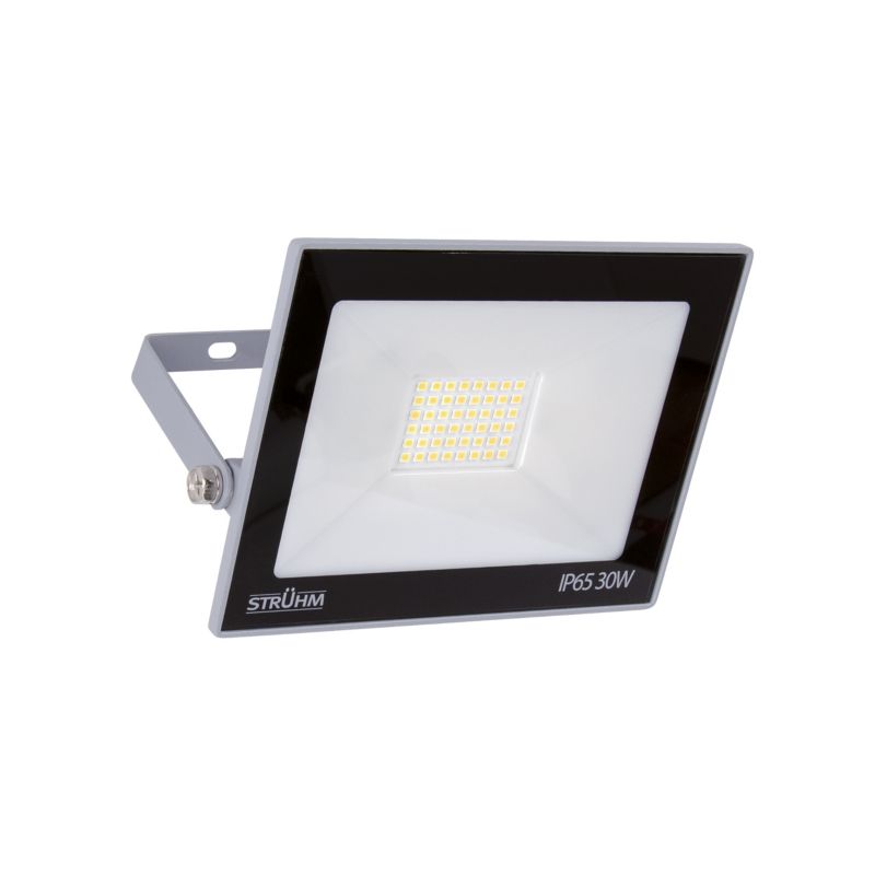 Naświetlacz LED zewnętrzny STRUHM KROMA LED 30W GREY CW szary moc 30W barwa światła zimnobiała - 1 szt.