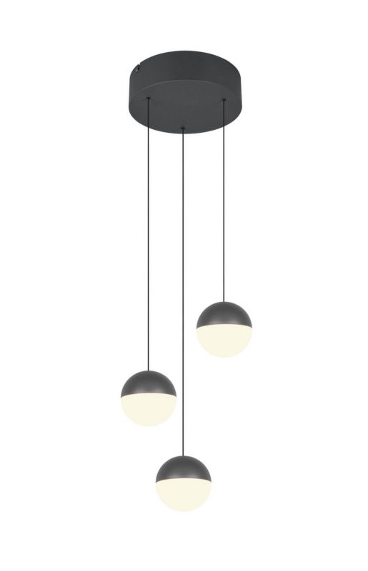 Lampa wisząca RL SENTA czarno-biała LED 5W 3000 K 800lm IP20 - 1 szt.