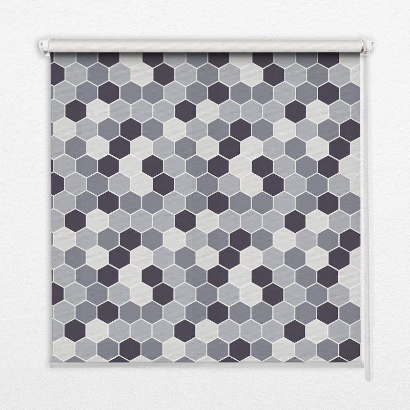 Roleta Do Sypialni Tulup 100x100 cm Plastry Miodu Montaż do ściany/sufitu 1 szt.